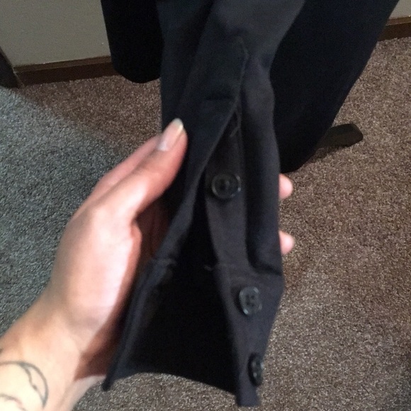 Ralph Lauren women’s black long sleeve painter dress midi size SP - Picture 8 of 9